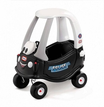 Little Tikes Jeździk Radiowóz Policja Pchacz 615795 Czarny