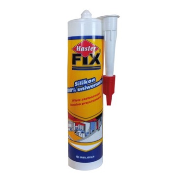 Selena Master Fix Silikon 100% uniwersalny bezbarwny 280 ml
