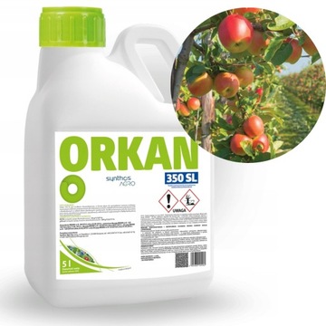 ORKAN 350 SL 5L HERBICYD TOTALNY NA CHWASTY PERZ SKRZYP KOMOSA MNISZEK