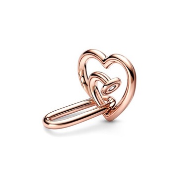 Charms Na Pandora wisiorek z podwójnym łańcuszkiem