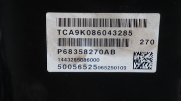 JEEP COMPASS RENEGADE 1.3 ГИБРИДНАЯ КОРОБКА ПЕРЕДАЧ 68358270AB TF-72SD
