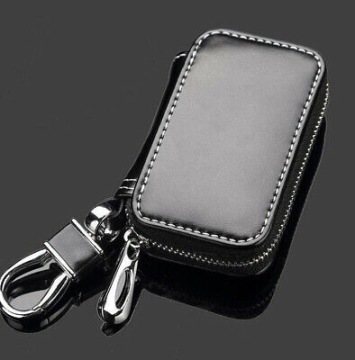 Красивый чехол - кольцо для ключей MINI COOPER из натуральной кожи