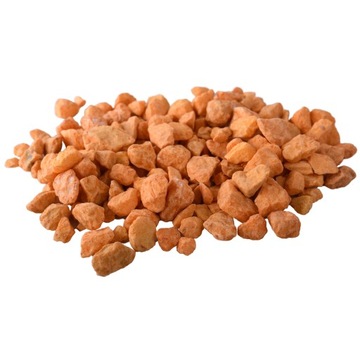 Kamyki dekoracyjne LAS W SŁOIKU 900g POMARAŃCZ 2737