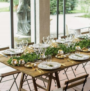 Sztuczny BLUSZCZ Girlanda Pnącze Liście Dekoracja na Ścianę Balkon 12x 2,1m