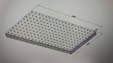 Столешница сварочная 1000х2000 10 ПРОИЗВОДИТЕЛЬ ЛАЗЕРА