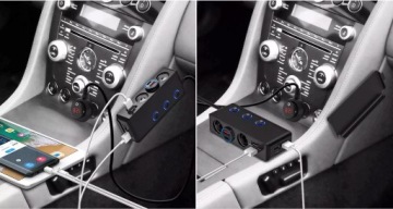 РАСПРЕДЕЛИТЕЛЬ ПРИКУРИВАТЕЛЯ USB ЗАРЯДНОЕ УСТРОЙСТВО 12V-24V