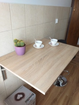 Стол складной, настенный, 70х40, МИКС ЦВЕТОВ