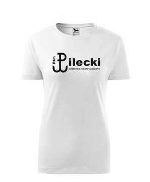 Koszulka T-shirt POLSKA ROTMISTRZ PILECKI ŻOŁNIERZE WYKLĘCI damska