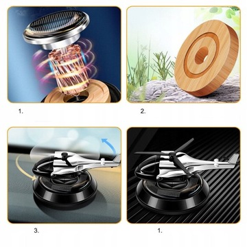 АВТОМОБИЛЬНЫЙ АРОМАТНЫЙ ДИФФУЗОР СОЛНЕЧНЫЙ ОСВЕЖИТЕЛЬ САЛОНА АВТОМОБИЛЯ + ДУХИ