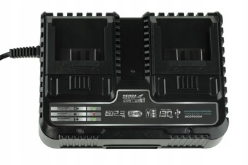 ДВОЙНОЕ ЗАРЯДНОЕ УСТРОЙСТВО DEDRA SAS+ALL DED7038V ИСТОЧНИК ПИТАНИЯ