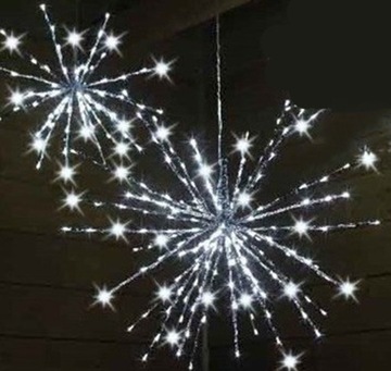 ЕЖИК ЕЛОЧНЫЕ ОГНИ ТЕПЛЫЕ СВЕТОДИОДНЫЕ УКРАШЕНИЯ 40 СМ 230 В