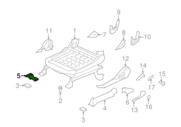 MITSUBISHI OE 6977A073