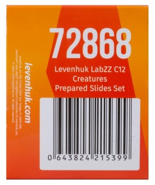 ZESTAW PREPARATÓW ZWIERZĘCYCH LEVENHUK LabZZ C12