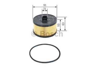 BOSCH F 026 407 231 FILTR OLEJE