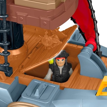Fisher Price Imaginext Пиратский корабль Shark DHH61 Shark Bite
