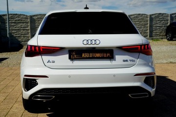 Audi A3 8Y Sportback 2.0 35 TDI 150KM 2023 Audi A3 Sportback S LINE skóra KAMERA virtual, zdjęcie 9