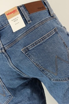 WRANGLER REGULAR STRAIGHT JEANSY PROSTE _ W32 L34