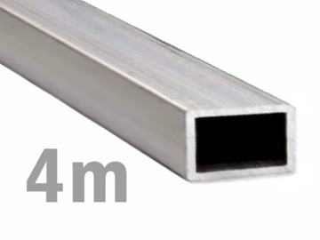 Profil aluminiowy zamknięty 20x10x1,5 rura prostokątna 4m