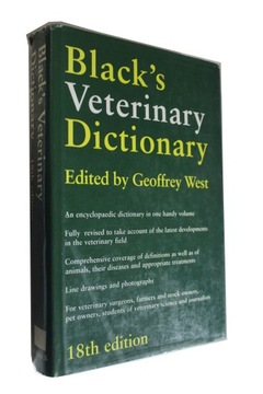 Geoffrey P. West - Black's Veterinary Dictionary