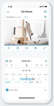 IP-камера Reolink E1, 3-мегапиксельная вращающаяся радионяня с Wi-Fi