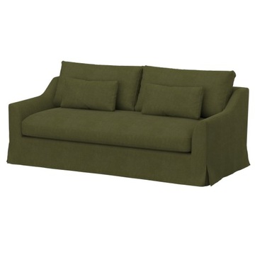 FARLOV Pokrycie sofy 3-os, Velvet Khaki