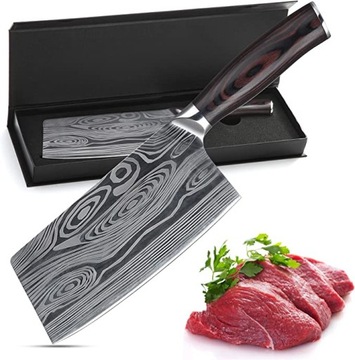 Theexecva Профессиональный китайский нож для мяса