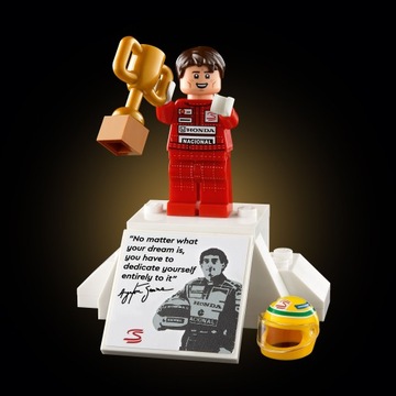 LEGO ICONS 10330 MCLAREN F1 MP4/4 И АЙРТОН СЕННА