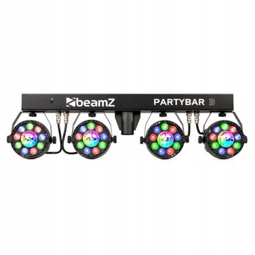 RGB ОТРАЖАТЕЛЬ 4x PAR BeamZ PARTYBAR3 ШТАТИВ