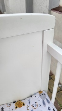 ДЕТСКАЯ КРОВАТЬ ANTONIO AMAL 2 БЕЛАЯ 90X40 ХОРОШЕЕ СОСТОЯНИЕ МАТРАС КОНИН