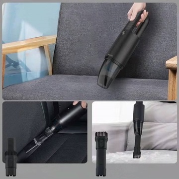 Car vacuum Cordless cleaner 12V 80W HEPA filter