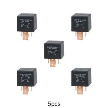 5x JD2912-1H-24VDC 28V 80A 4Pin Przełącznik zmiany