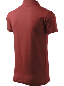 MALFINI SINGLE J. 202 МУЖСКАЯ ДЫХАЮЩАЯ ФУТБОЛКА ПОЛО, ГЛАДКИЙ ХЛОПОК L
