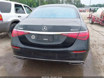Mercedes Klasa S W223/V223 2022 Mercedes-Benz Klasa S 580 4matic 2022 4.0 Benzyna 496KM, zdjęcie 3