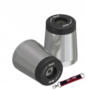 KOŃCÓWKI KIEROWNICY R&G APRILIA 660 TUONO 21 BLACK