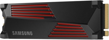 Твердотельный накопитель SAMSUNG 990 Pro емкостью 4 ТБ (с радиатором)