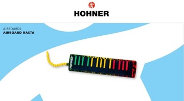 Airboard Rasta 32 3-kolorowa melodyka 2,5 oktawy 32 klawisze+futerał Hohner