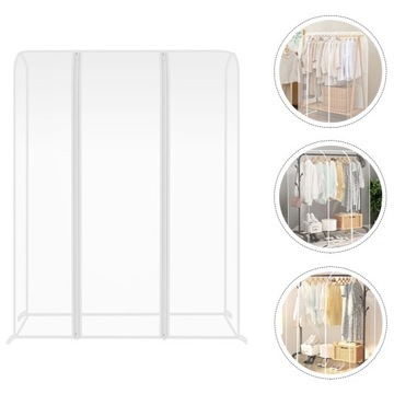 ПРОЗРАЧНАЯ ВЕШАЛКА ДЛЯ ОДЕЖДЫ ЧЕХОЛ ДЛЯ ВЕШАЛКИ ОДЕЖДЫ