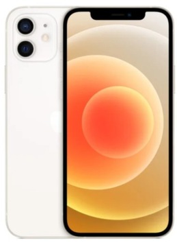 APPLE IPHONE 12 128GB BIAŁY | BATERIA 100% | IDEALNY