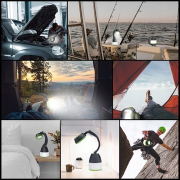 ТУРИСТИЧЕСКИЙ КЕМПИНГОВЫЙ ФОНАРЬ ДЛЯ ПАЛАТКИ USB LED