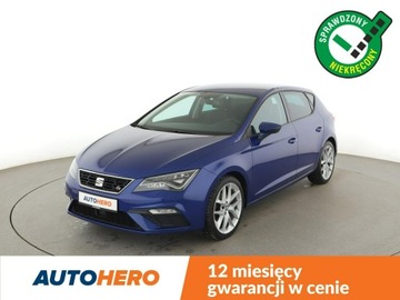 Seat Leon III Hatchback Facelifting 1.4 TSI 125KM 2017 Seat Leon FR navi grzane fotele PDC climatronic
