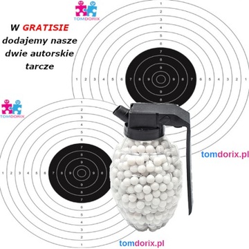 KARABIN AK-12 MASZYNOWY KULKI REPLIKA AIR SOFT GUN + PISTOLET LASER +GRANAT