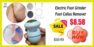 Перезаряжаемый инструмент для ухода за ногами Электрическая пилка для ног
