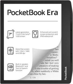 Ридер Pocketbook Era 16 ГБ + флип-чехол