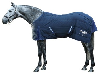 Derka stajenna RugBe niebieski135 cm Covalliero