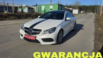 Mercedes Klasa E W212 Coupe Facelifting 250 211KM 2014 Mercedes E 250 Super stan, bixenon, panorama amg