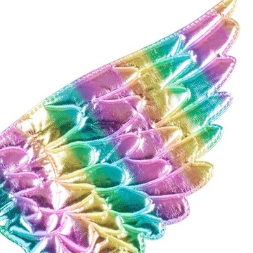 КОСТЮМ ВОЛШЕБНОГО ЕДИНОРОГА ПАТКА С РОГОМ ВЕРХНИЕ КРЫЛЬЯ