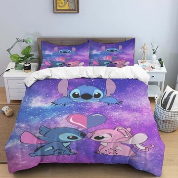 КОМПЛЕКТ ПОСТЕЛЬНОГО ПРИНАДЛЕЖНОСТИ С НАВУШКОЙ DISNEY STITCH