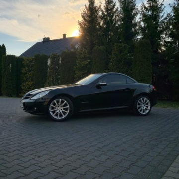 Mercedes SLK R171 Roadster 1.8 (200 Kompressor) 163KM 2006 Mercedes SLK 200 kompressor automatik skóra alu, zdjęcie 2