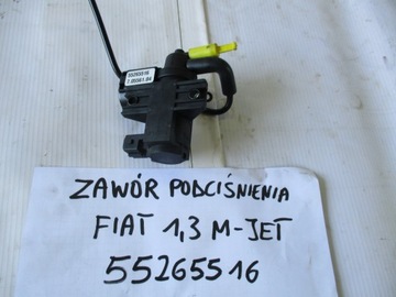 Zawór podciśnienia Fiat 1,3 MJ 55265516