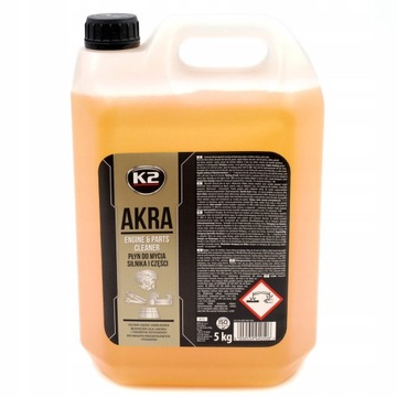 К2 AKRA МОЮЩАЯ ЖИДКОСТЬ ДЛЯ ДВИГАТЕЛЯ, ИНСТРУМЕНТ, ЗАПЧАСТИ 5Л